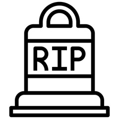 Quit smoking_rip line icon,linear,outline,graphic,illustration