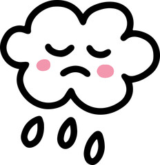 hand draw weather element