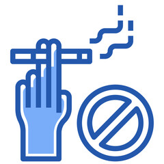 Quit smoking_no smoking line icon,linear,outline,graphic,illustration