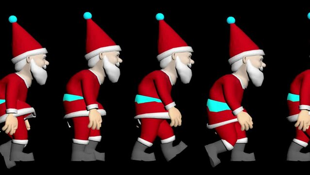 Animated Santa Xmas. Merry Christmas dance. Merry Christmas animated. Christmas Santa Claus Walking. Santa Claus Christmas 3D animated. Santa walk. Christmas cartoon animation.