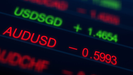 Stock Market Data - Stocks And Shares - Forex Market Trading- Trading - micro currency digital data