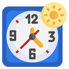 Morning flat icon,linear,outline,graphic,illustration