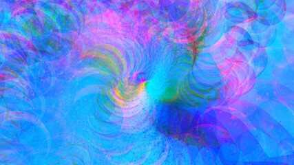 Abstract textured fantasy blue background