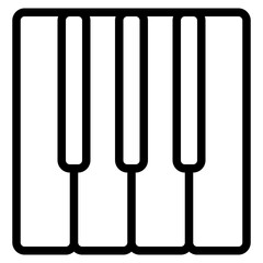 music piano song lifestyle icon