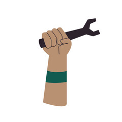 Fototapeta premium happy labor day, different people with profession