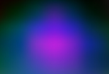 Dark Multicolor, Rainbow vector bokeh template.