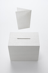 ballot box and ballot