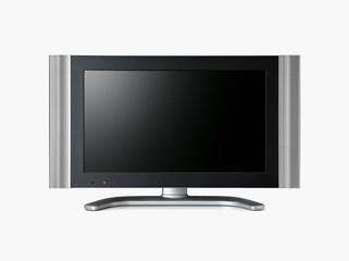 lcd tv monitor isolated