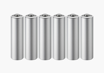 battery isolated on white background