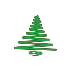 Cartoon Christmas tree