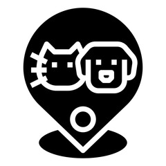 location glyph icon,linear,outline,graphic,illustration