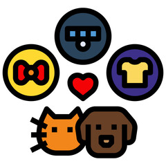 Fototapeta premium fashion line icon,linear,outline,graphic,illustration