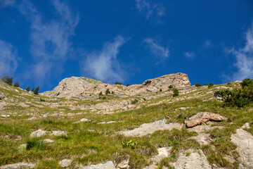 A Mountain Peak in Switzerland