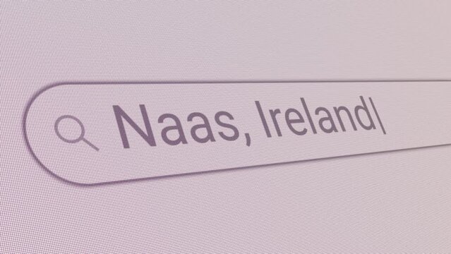 Search Bar Naas Ireland 
Close Up Single Line Typing Text Box Layout Web Database Browser Engine Concept