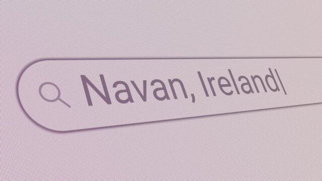 Search Bar Navan Ireland 
Close Up Single Line Typing Text Box Layout Web Database Browser Engine Concept