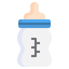 milk bottle flat icon,linear,outline,graphic,illustration