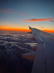 Fototapeta premium view from the plane