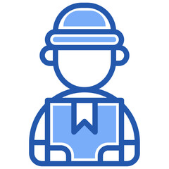 delivery courier line icon,linear,outline,graphic,illustration