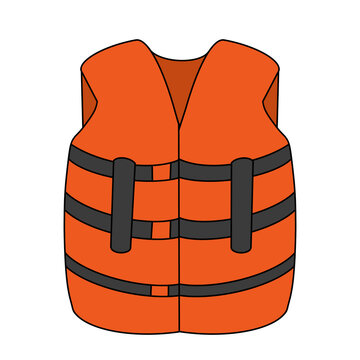 life jacket illustration