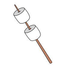 marshmallow illustration