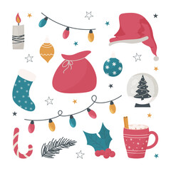 set of christmas clip art