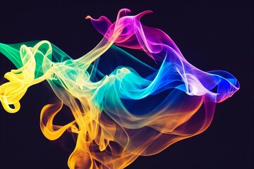 Obraz premium abstract smoke background