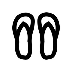 Flip flops Vector Icon