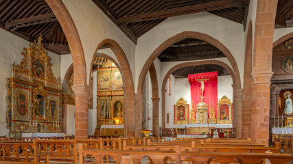 La Gomera Kanaren Kirche Innen
Selektive Schärfe
