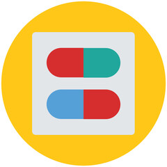 Capsules Vector Illustration