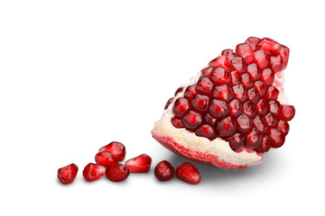Piece of Pomegranate with Seeds