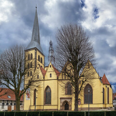Fototapeta na wymiar St. Nicholas Church, Lemgo, Germany