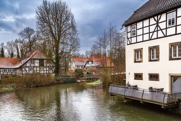 Obraz premium Oil mill, Lemgo, Germany