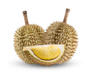 Durian isolated on transparent png