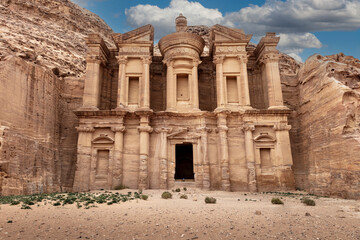 monastery in the ancient city of Petra.
