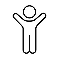 Man, Male, Avatar, Toilet Sign Icon Logo Design Vector Template Illustration Sign And Symbol Pixels Perfect