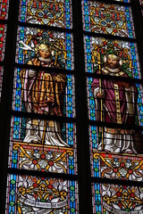 stained glass window in saint cathedral city,glass, church, window, stained, religion, cathedral, stained glass, architecture, art, religious, christ, old,