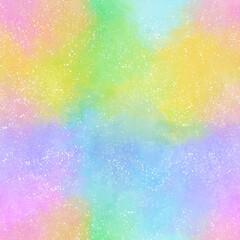 カラフルな水彩風の背景素材
