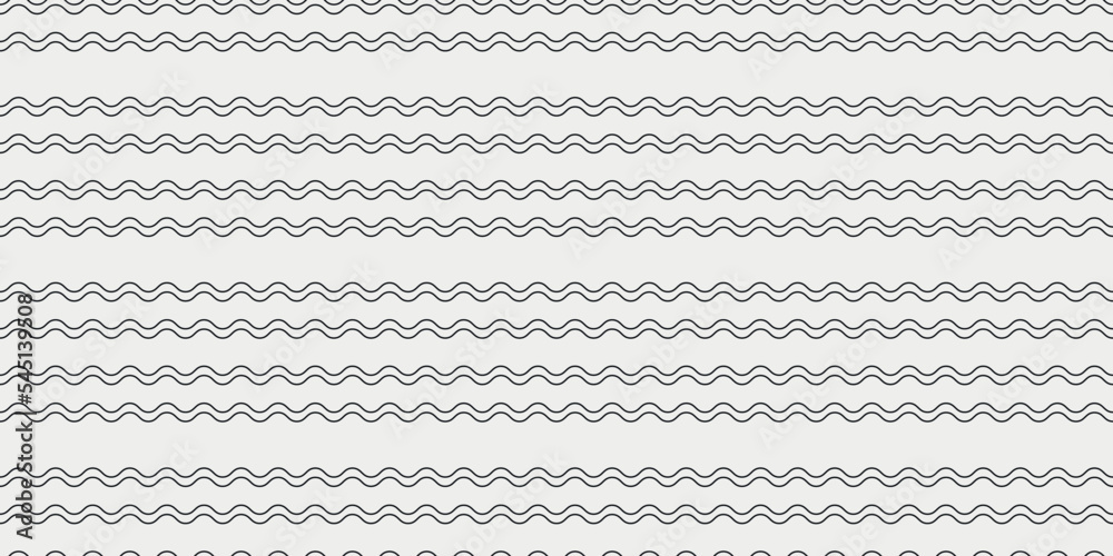 Poster black stripes are simple. the horizontal stripes are simple and wavy. for seamless prints and decora