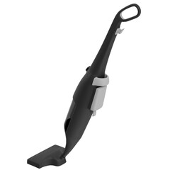 3D rendering illustration of a vacuum cleaner