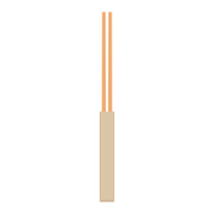 chopsticks vector. chopsticks white background. wallpaper. free space for text. copy space.