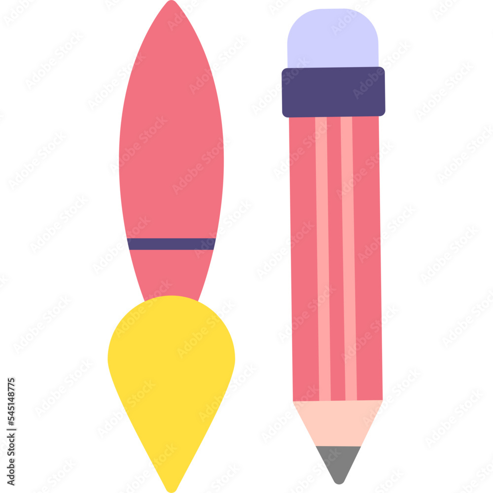 Poster writing tool icon