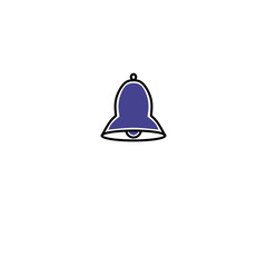 Icon bell design, simple icon design, icon bell for your design