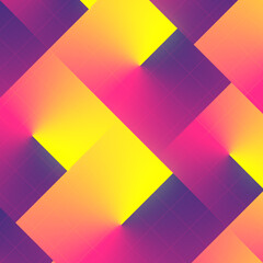 Bright multicolor geometric background for graphic design. 3d rendering digital illustration