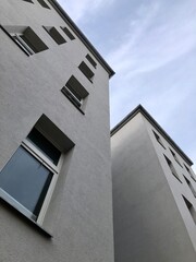 Fototapeta na wymiar modern apartment building in Berlin
