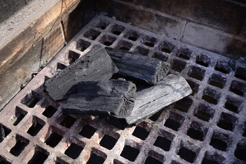 バーベキューの炭