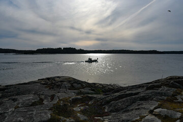 Boat in the Archipelago