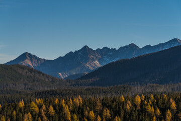 autumn in the mountains