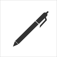 Pen icon. Writhing and draw vector ilustration.