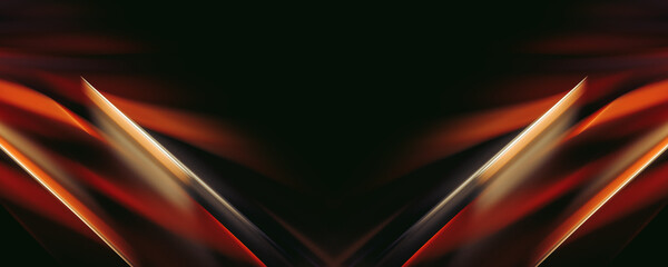 Futuristic abstract red gold line background, logo placeholder background
