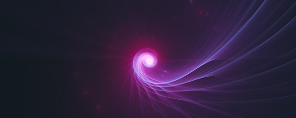 Abstract swirling pink purple lines background
